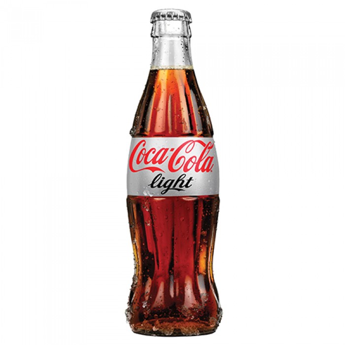 Coca Cola Light Cam Şişe 250 ml 24 Adet